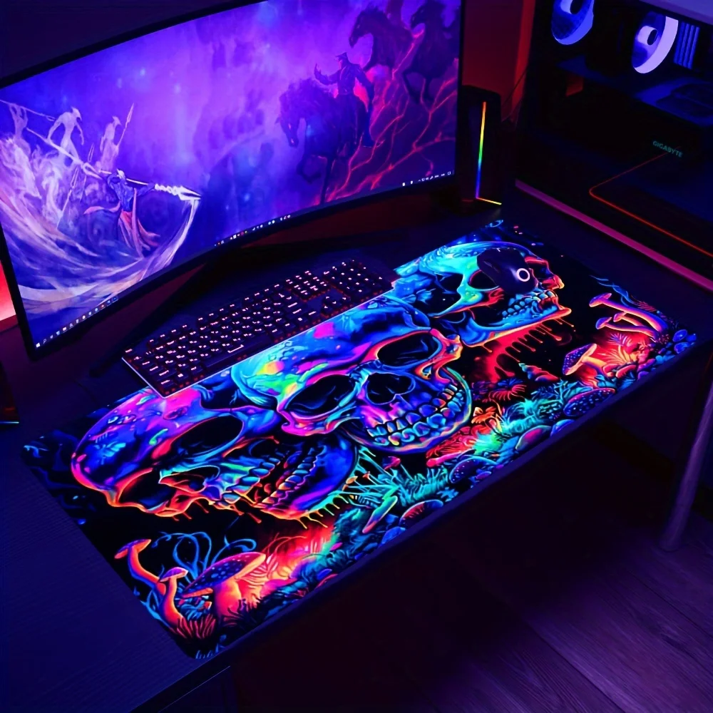 Graffiti Art Skull Mouse Pad 9 - Tech Table Accessories recensione e prezzo