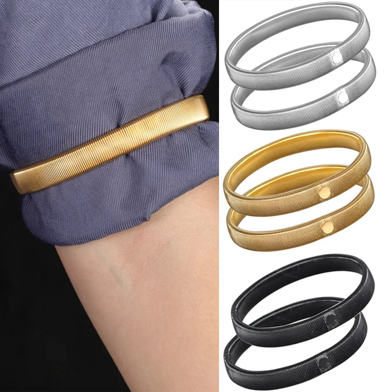 2Pcs Elastic Shirt Sleeve Hold - Tech Wear Accessories recensione e prezzo