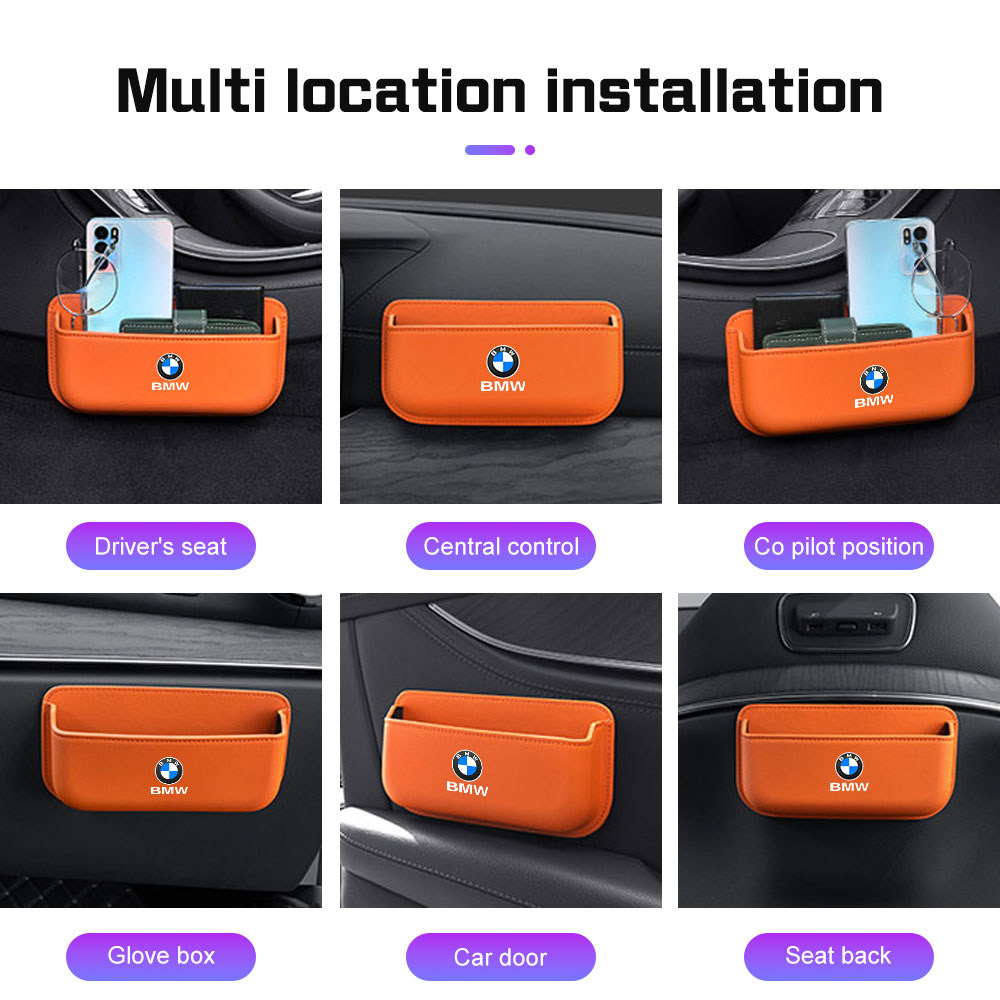 Leather Car Side Pocket Organi - Tech Accessories Bag recensione e prezzo