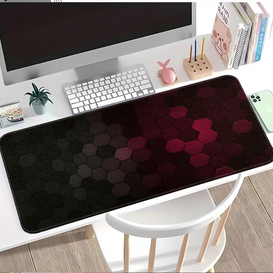 Red Honeycomb Tech Mouse Pad o - Tech Accessories For Laptop recensione e prezzo