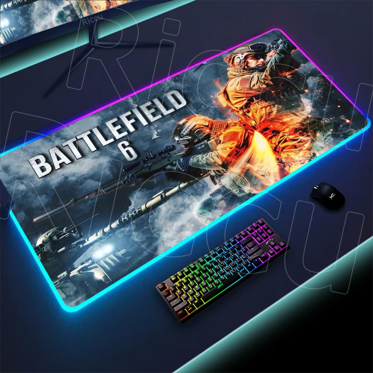 New Gamer Rgb Desk Mat Back Li - Tech Table Accessories recensione e prezzo