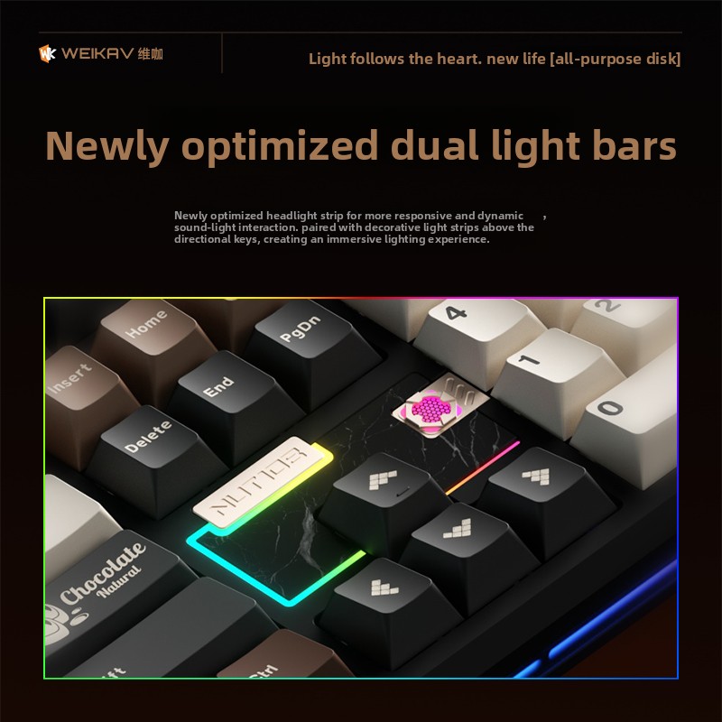 WEIKAV NUT108 Mechanical Keybo - Tech Gaming Accessories recensione e prezzo