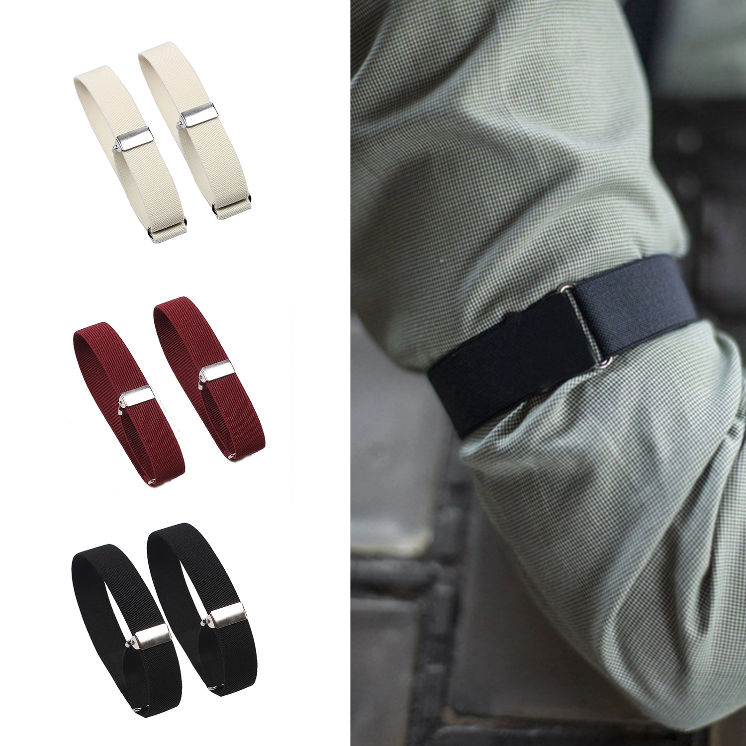 1 Pair Elastic Adjustable Armb - Tech Wear Accessories recensione e prezzo