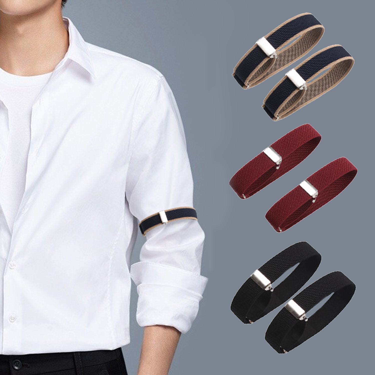 1 Pair Elastic Adjustable Armb - Tech Wear Accessories recensione e prezzo
