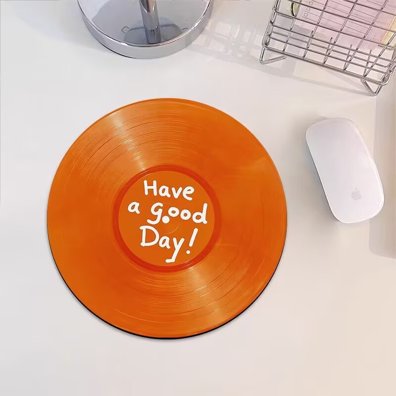 Non-Slip Round Mousepad Vintag - Tech Table Accessories recensione e prezzo