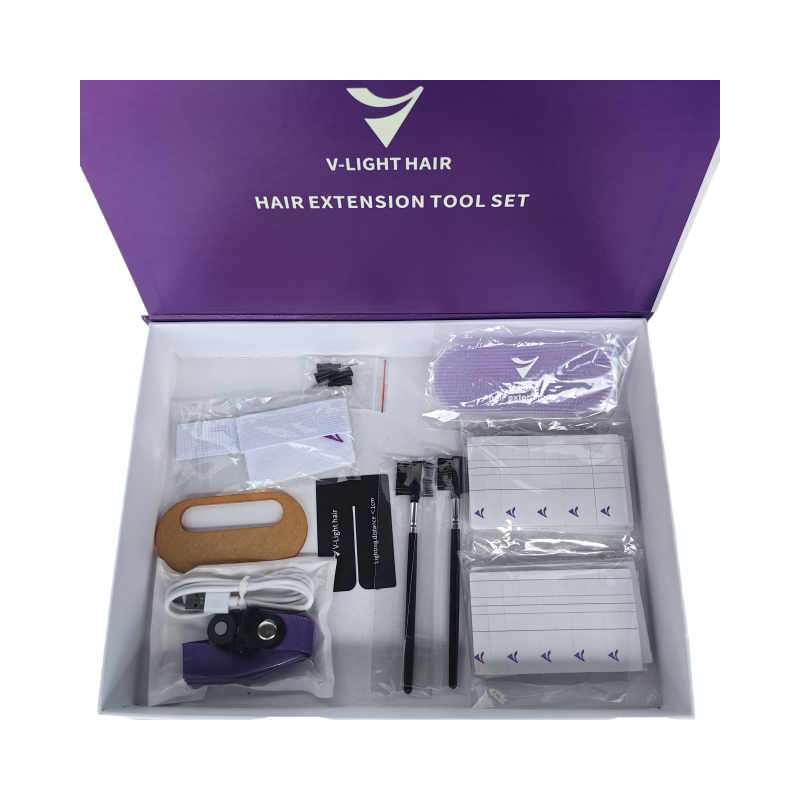 Black V-Light Seamless Hair Ex - Tech Accessories Uk recensione e prezzo