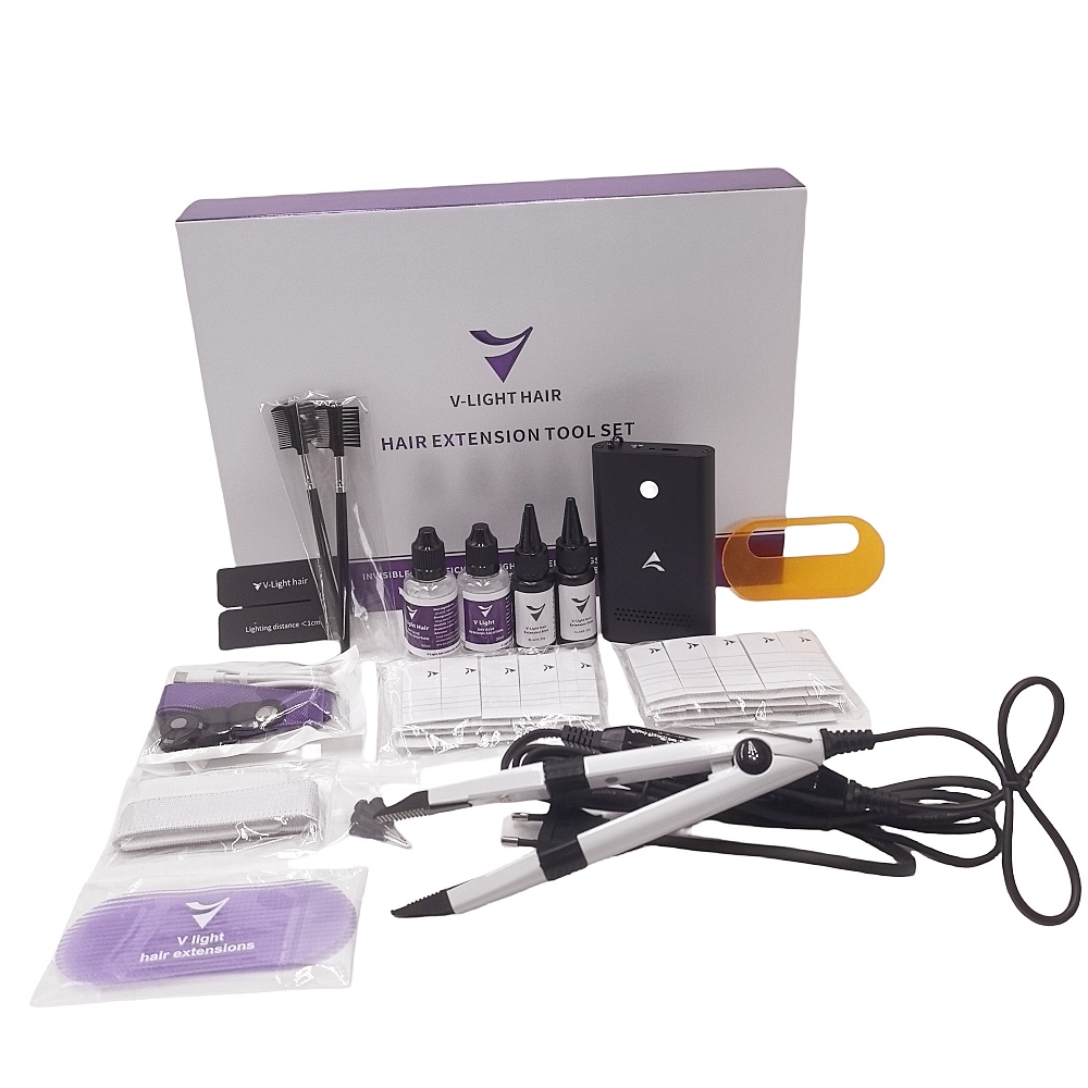 Black V-Light Seamless Hair Ex - Tech Accessories Uk recensione e prezzo