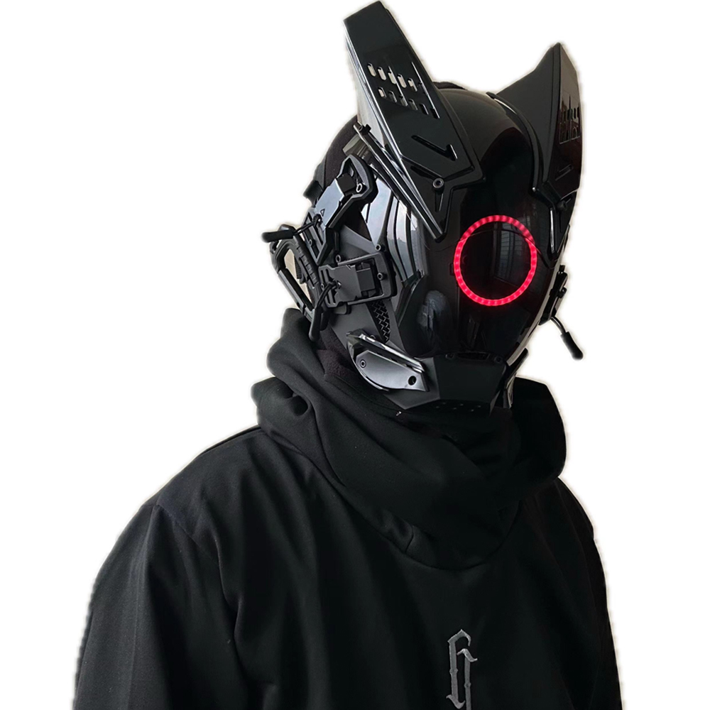 Cyberpunk LED Mask Cosplay Mas - Tech Wear Accessories recensione e prezzo