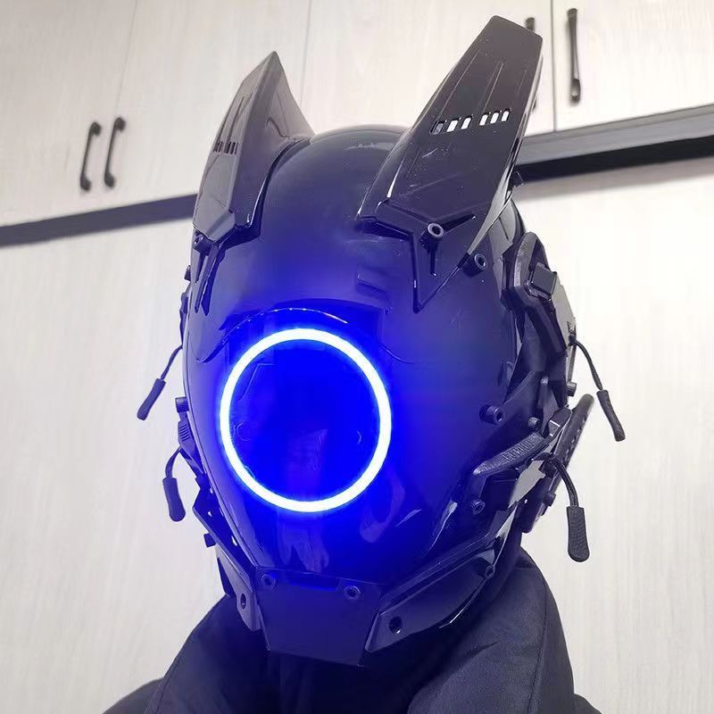 Cyberpunk LED Mask Cosplay Mas - Tech Wear Accessories recensione e prezzo