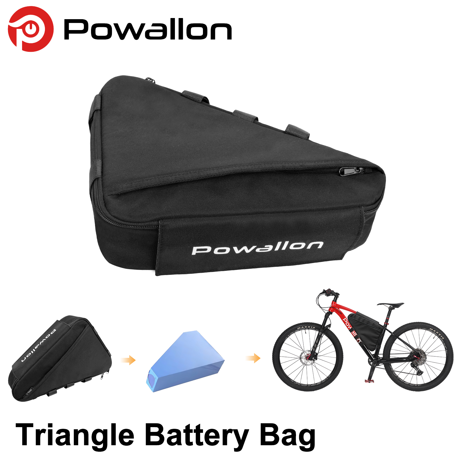 E-Bike Triangle Battery Bag Wa - Tech Accessories Bag recensione e prezzo