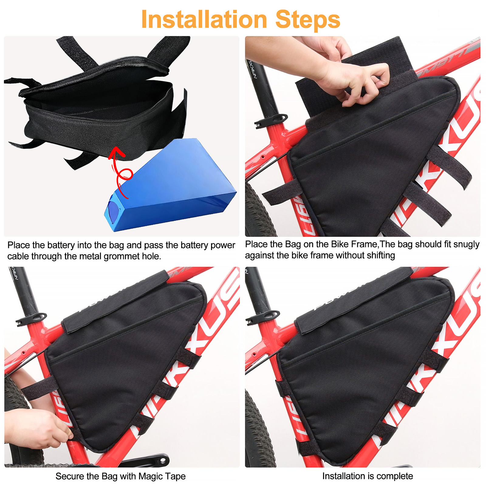 E-Bike Triangle Battery Bag Wa - Tech Accessories Bag recensione e prezzo