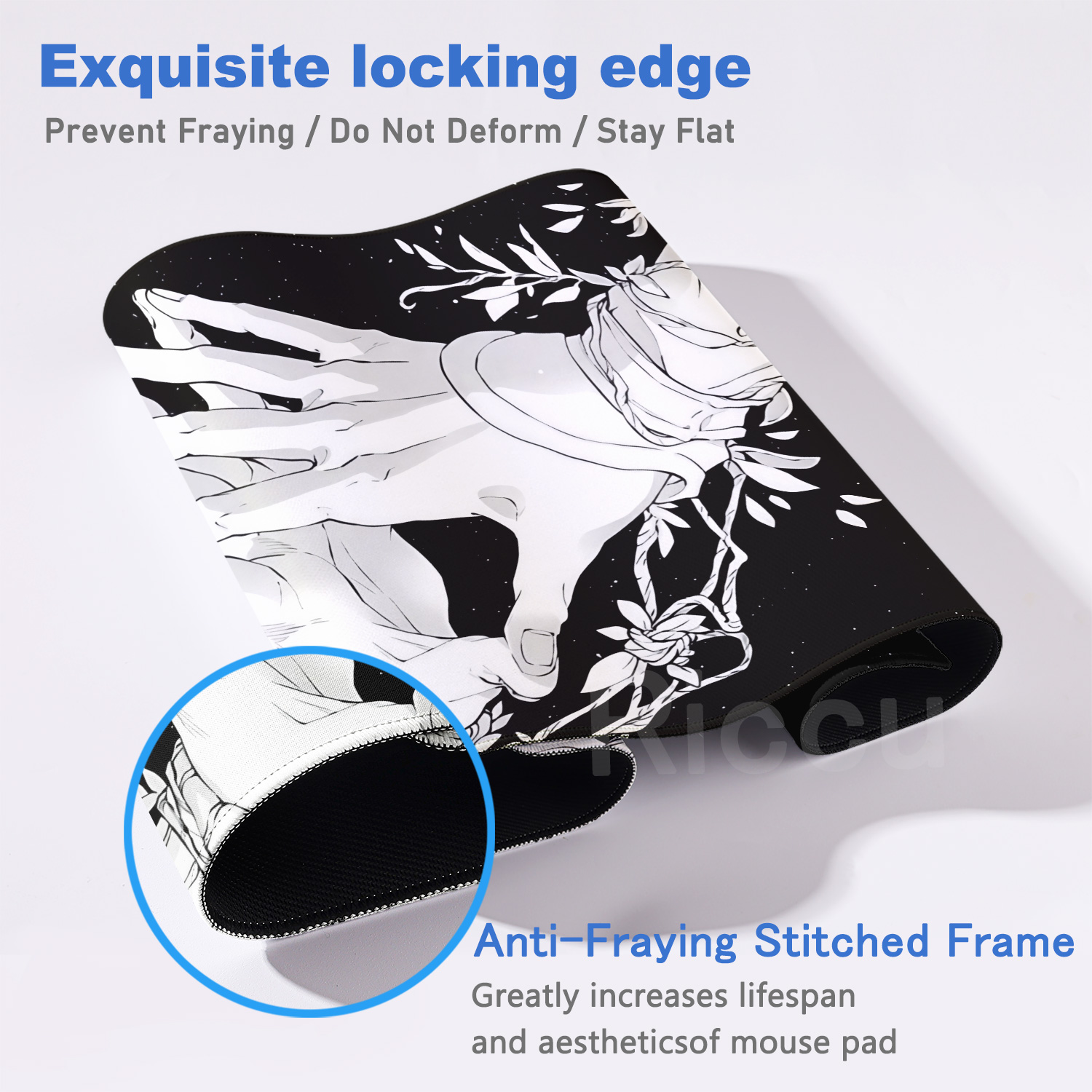 HD Large Black White XXL Gothi - Tech Table Accessories recensione e prezzo