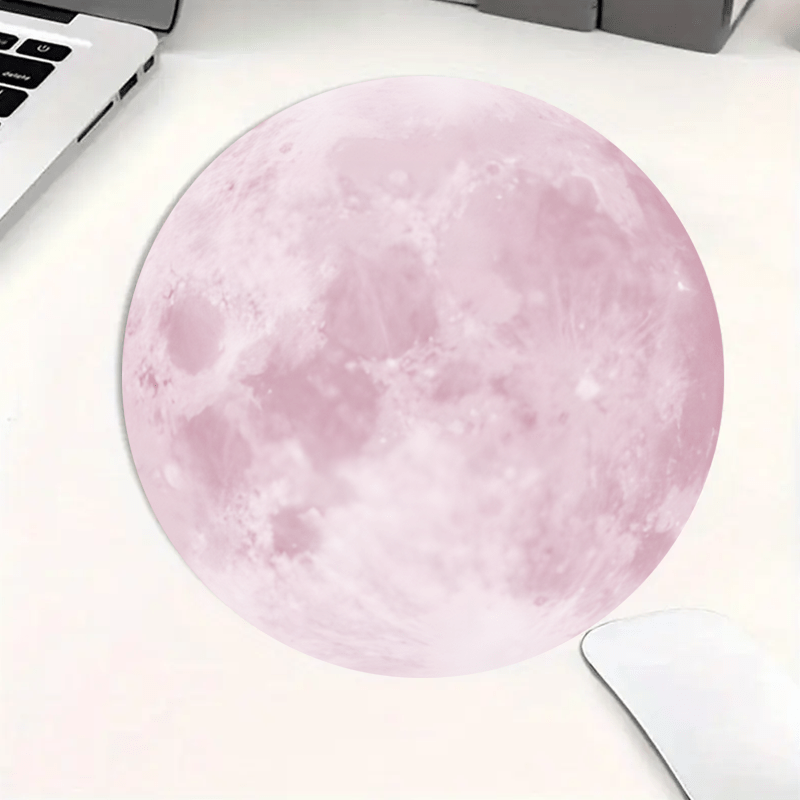 Moon pattern  round Mouse Pad  - Tech Table Accessories recensione e prezzo