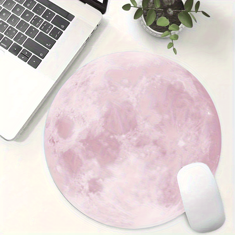 Moon pattern  round Mouse Pad  - Tech Table Accessories recensione e prezzo