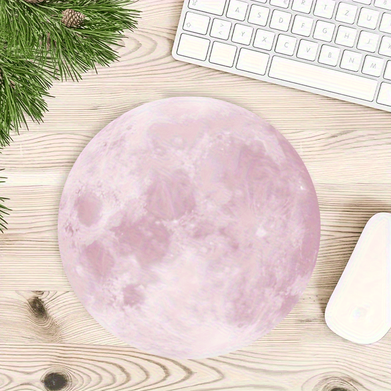 Moon pattern  round Mouse Pad  - Tech Table Accessories recensione e prezzo