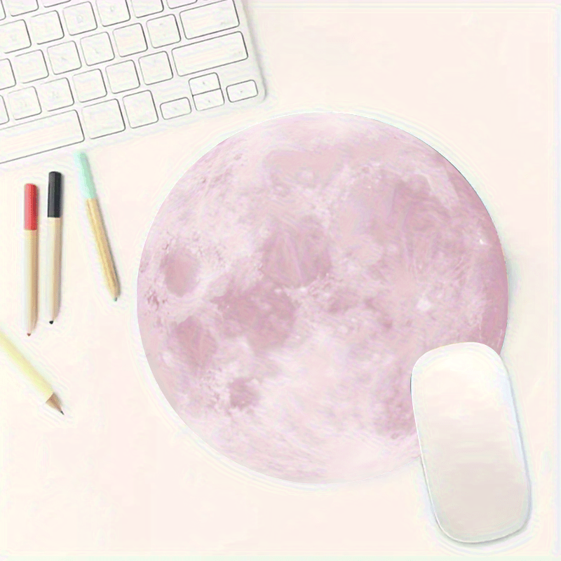 Moon pattern  round Mouse Pad  - Tech Table Accessories recensione e prezzo